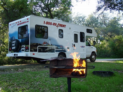 Campsite im Ocala National Forest / Florida